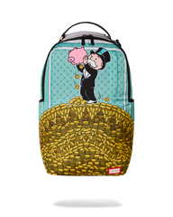 MONOPOLY MONEY PILE SHARK BACKPACK