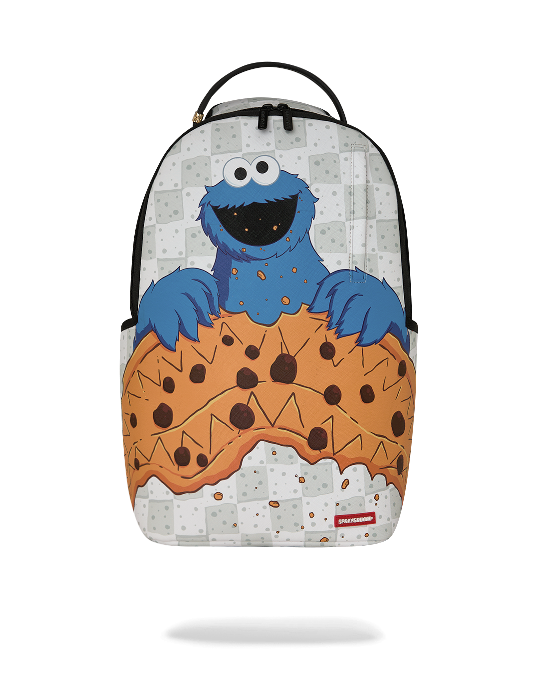 SESAME STREET COOKIE MONSTER SHARK BACKPACK