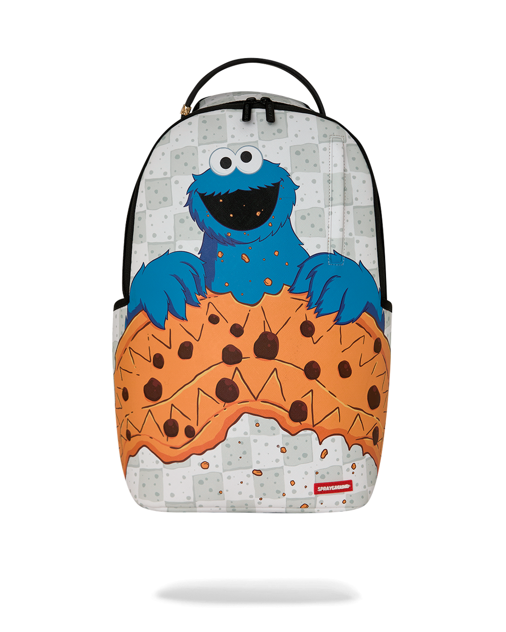 SESAME STREET COOKIE MONSTER SHARK BACKPACK