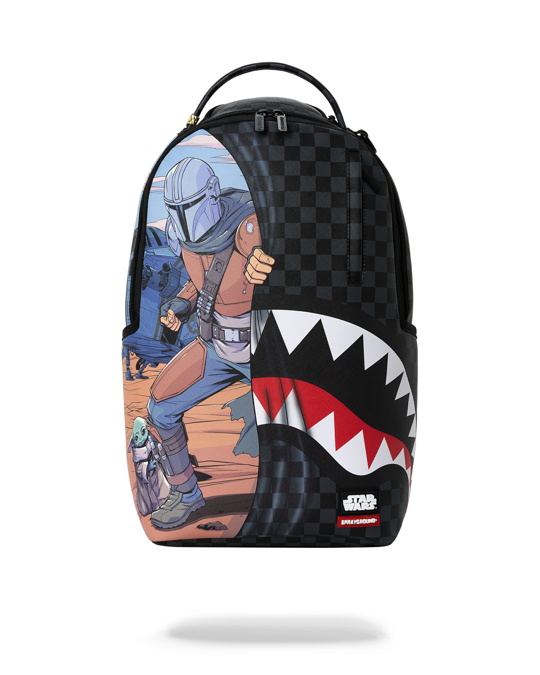 STAR WARS MANDO AND GROKU REVEAL BACKPACK