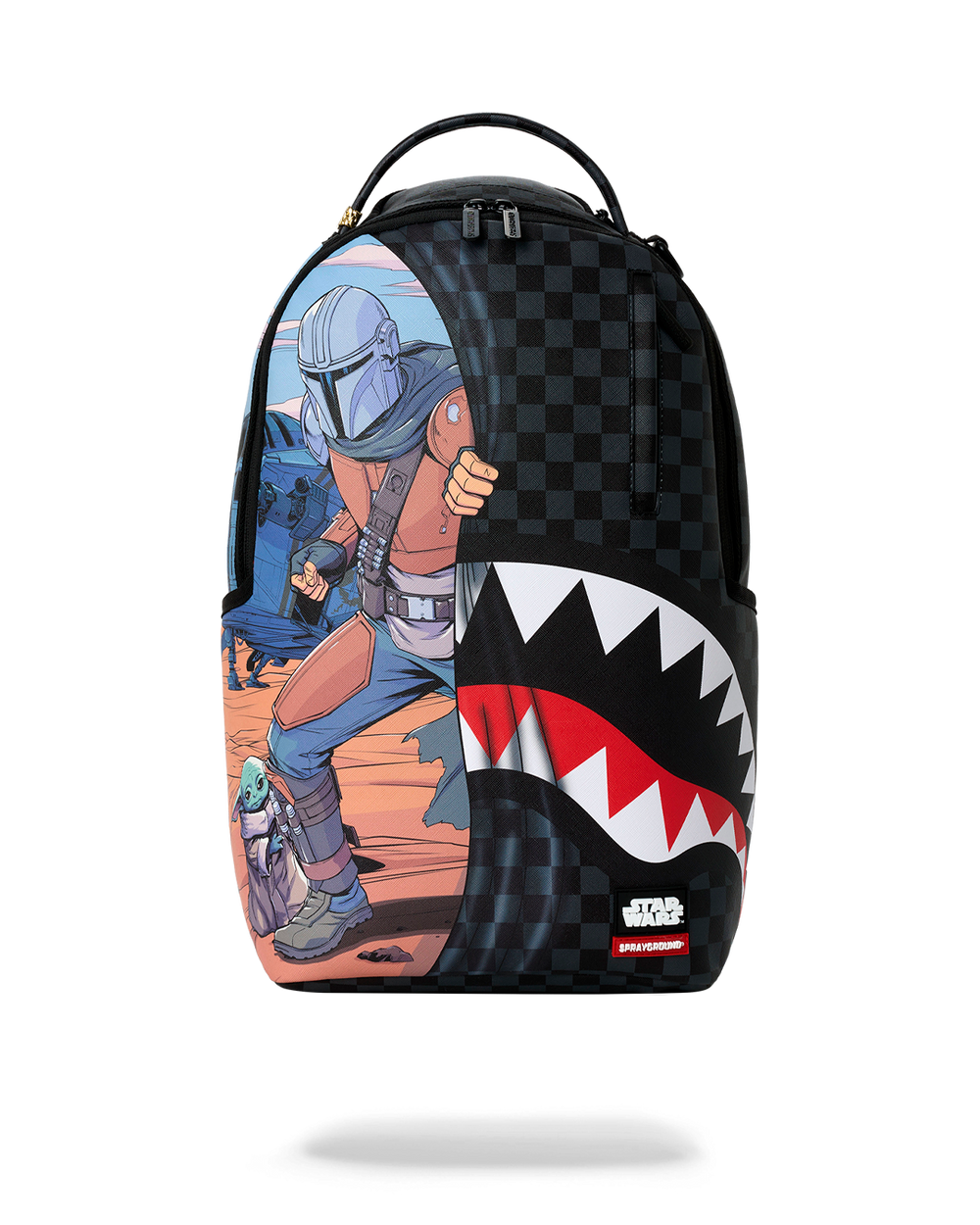 STAR WARS MANDO AND GROKU REVEAL BACKPACK