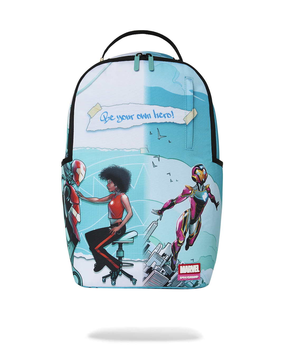 MARVEL IRON HEART BE YOUR OWN HERO BACKPACK