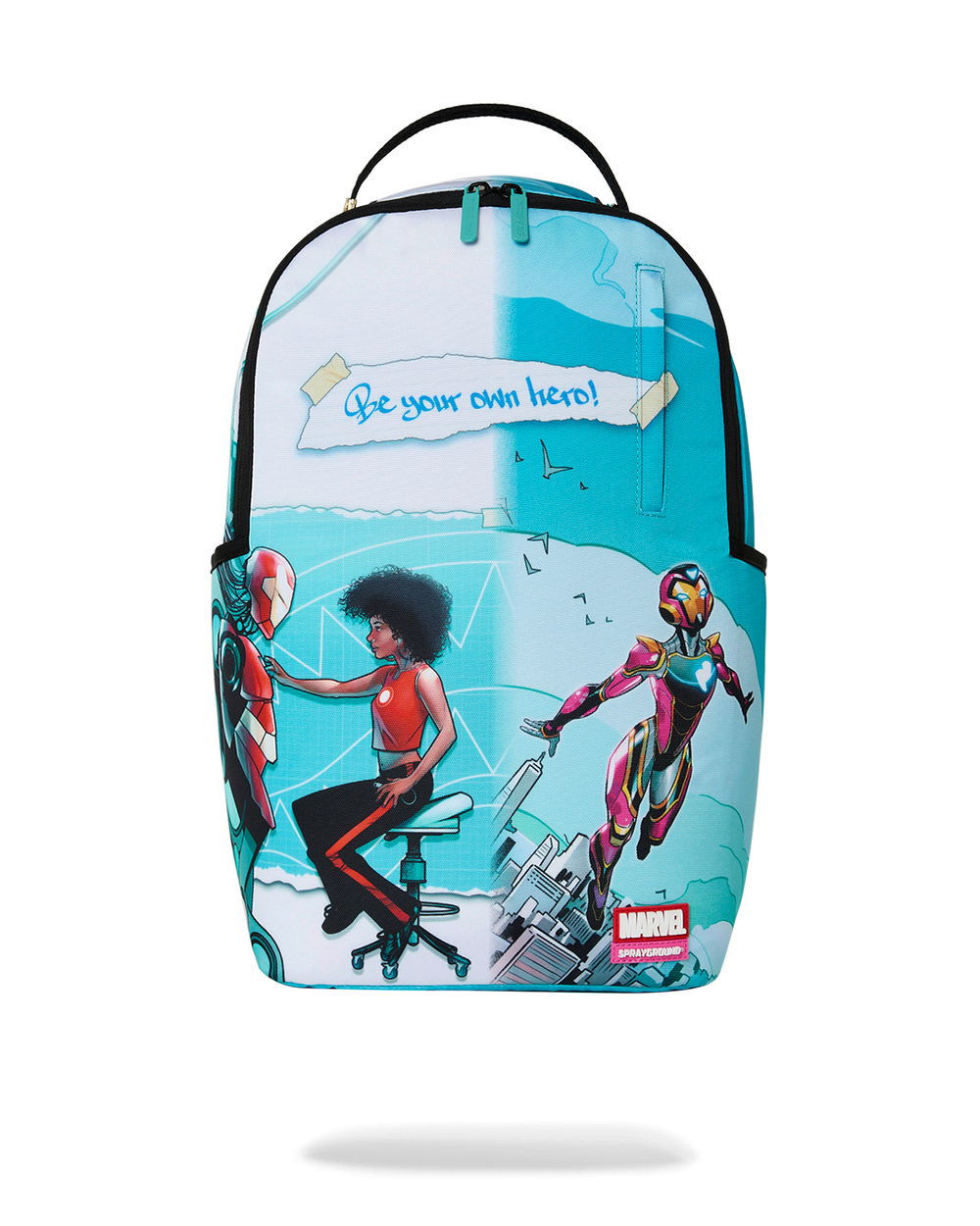 MARVEL IRON HEART BE YOUR OWN HERO BACKPACK