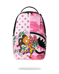 RUGRATS SUSIE FLOWERS AND CAMO BACKPACK