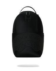 SHARK CENTRAL BLACKED OUT EMBOSSED NYLON BACKPACK
