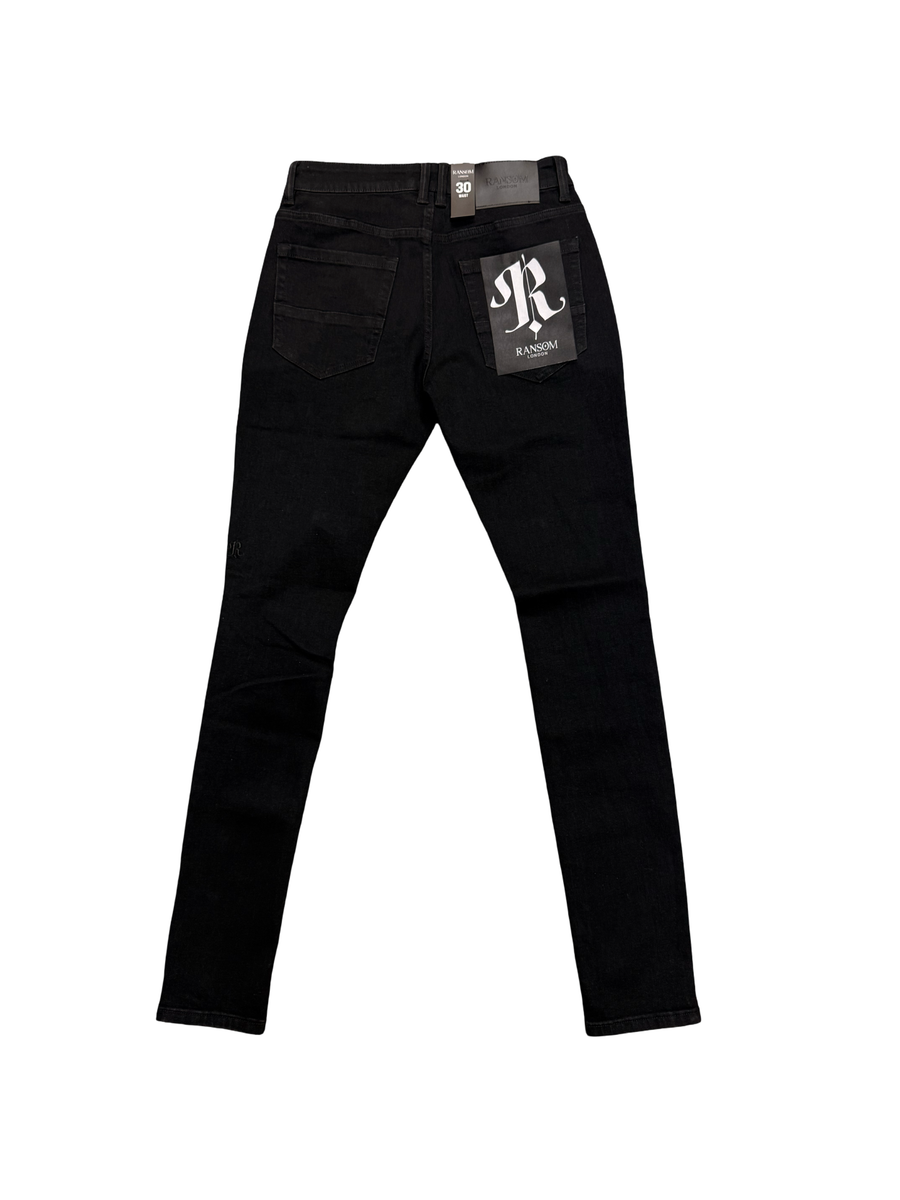 Ransom London Jeans - Black