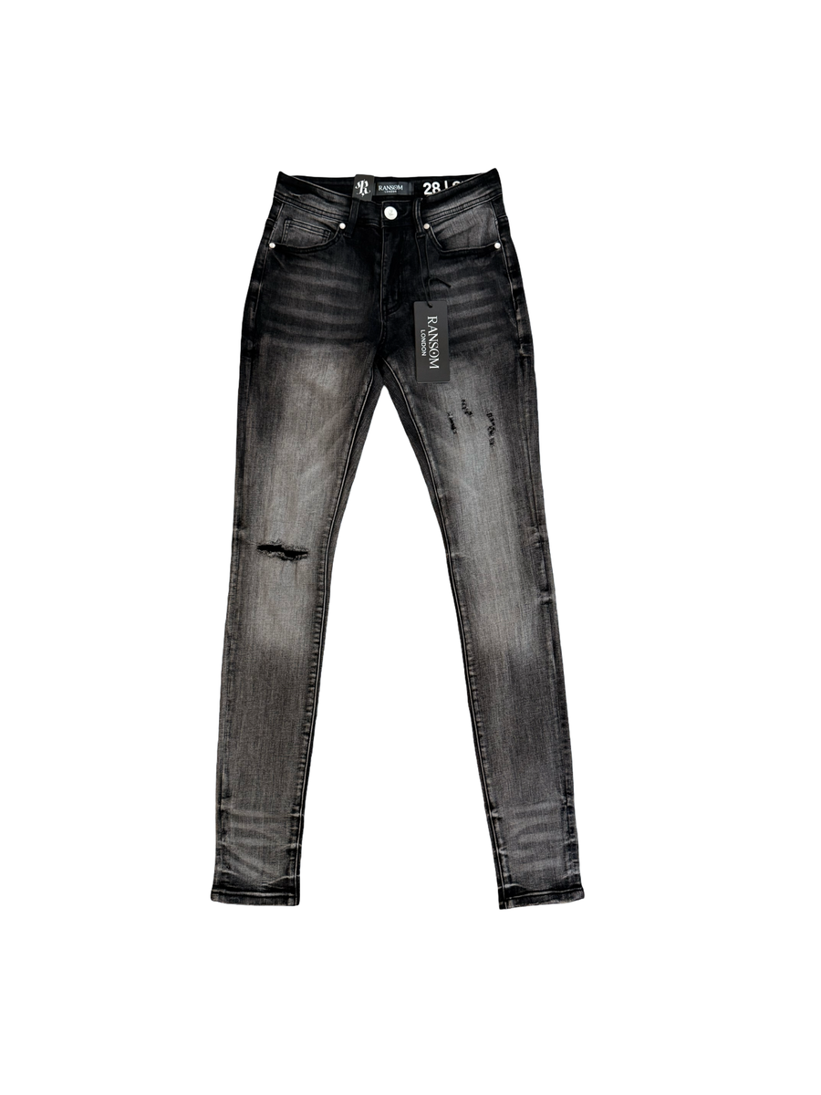 Ransom London Skinny Jeans - Gray