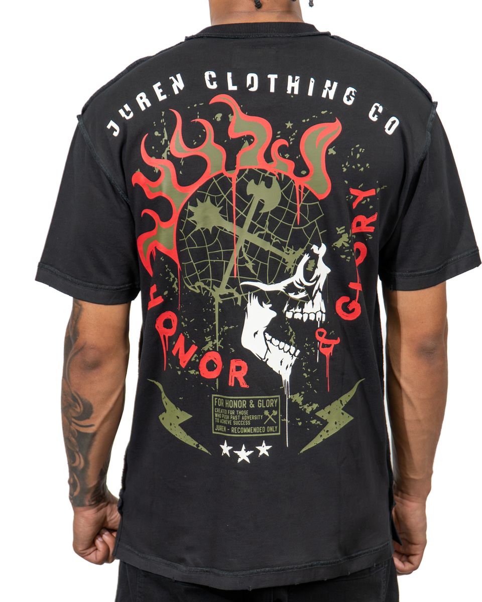 Honor & Glory Distressed Tee