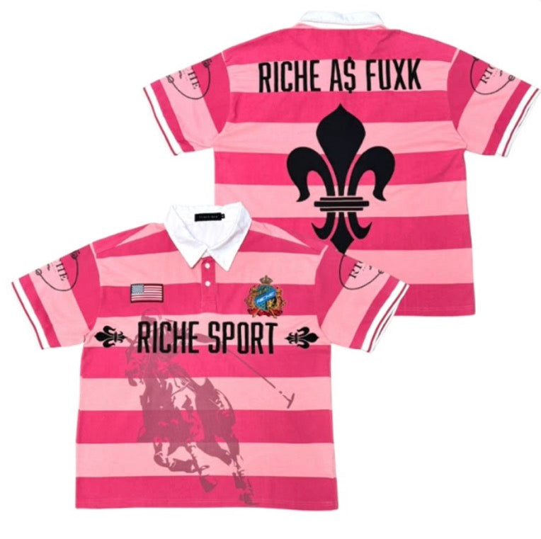 vie+riche Rich as fuxx polo