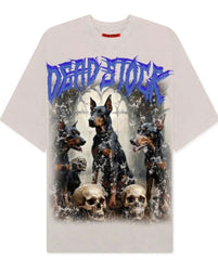 Dead stock Defender Garment Dye T-Shirt. Vintage Bone