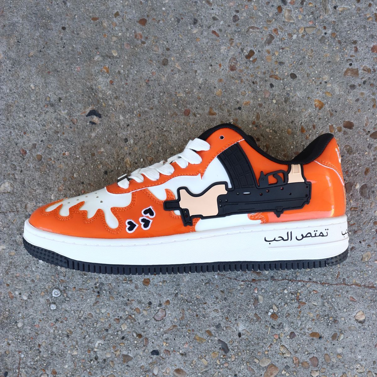 FLAME ORANGE SHOE