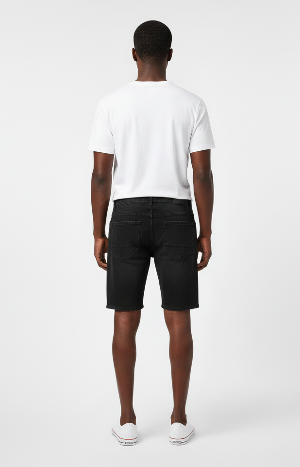 Core Ripped Shorts - Jet Black
