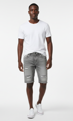 Core Ripped Shorts - Ice Grey