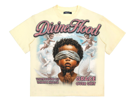 DIVINE HOOD RELAXED LOOSE FIT TEE