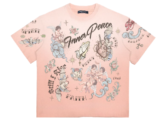 FAITH FADED RELAXED LOOSE FIT TEE