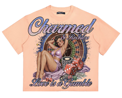 CHARMED RELAXED LOOSE FIT TEE