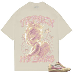 KING FOR A DAY TEE (CREAM)