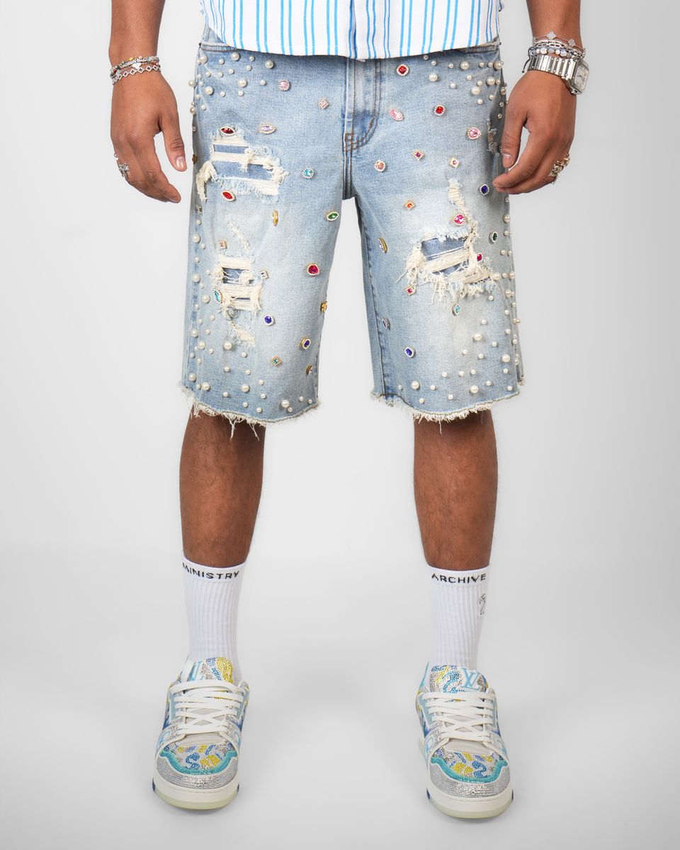 PREME Blue diamond short Shorts