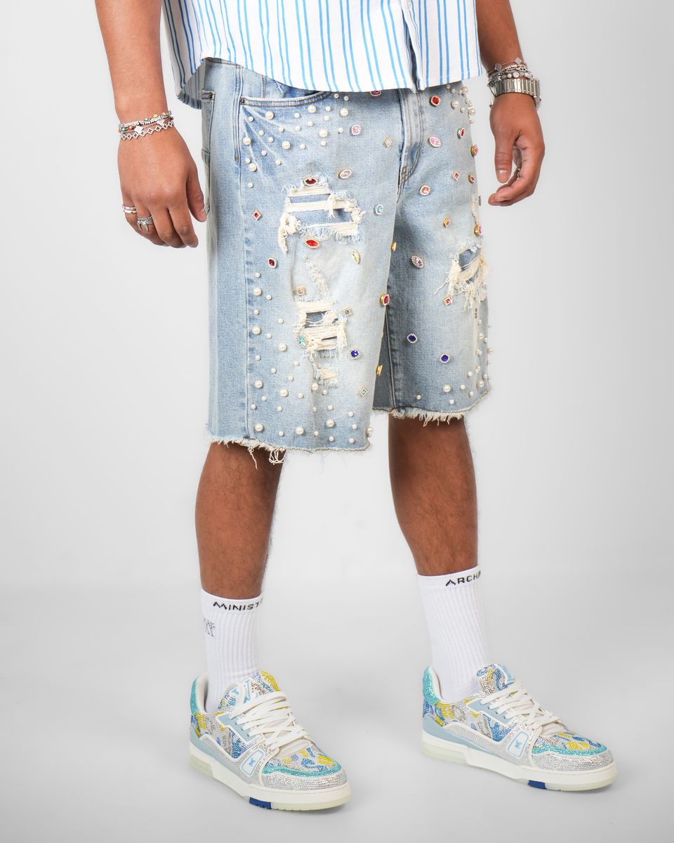 PREME Blue diamond short Shorts