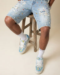 PREME Blue diamond short Shorts