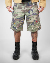 PREME camouflage shorts Diamonds