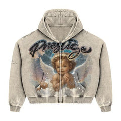 Prestige Angel Hoodie Blue
